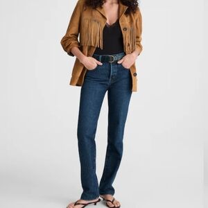 NWT Madewell The Longline Straight Jean Size 32